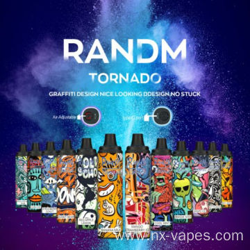 6000 puffs Disposable cigarettes RandM Tornado